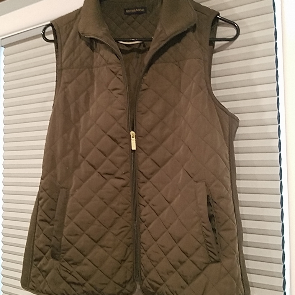 Olive green vest